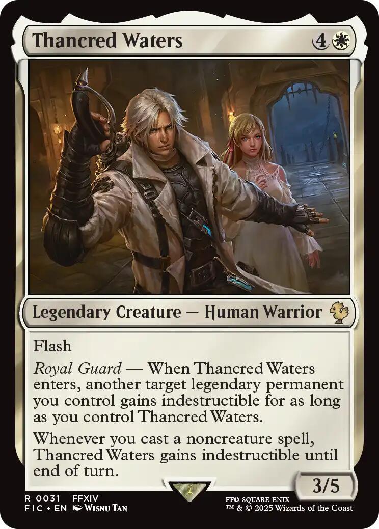 Thancred Waters (Surge Foil) [FINAL FANTASY Commander] | Exor Games New Glasgow