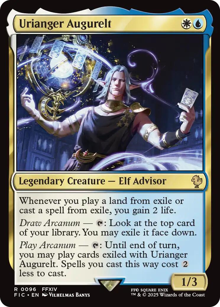 Urianger Augurelt (Surge Foil) [FINAL FANTASY Commander] | Exor Games New Glasgow