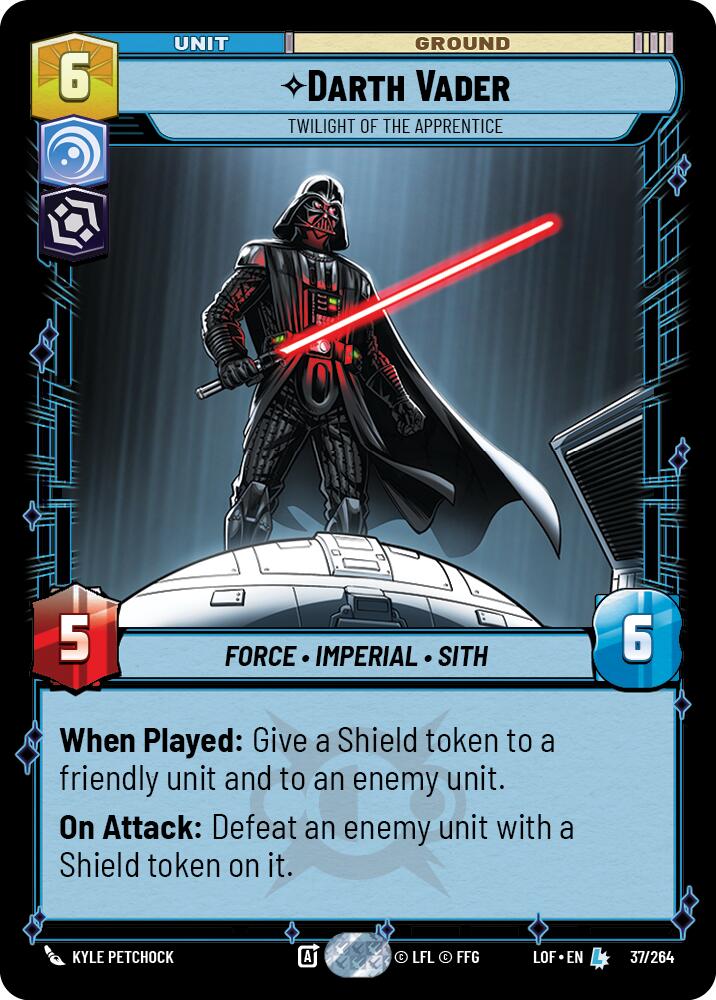 Darth Vader - Twilight of the Apprentice (37/264) (37/264) [Legends of the Force] | Exor Games New Glasgow