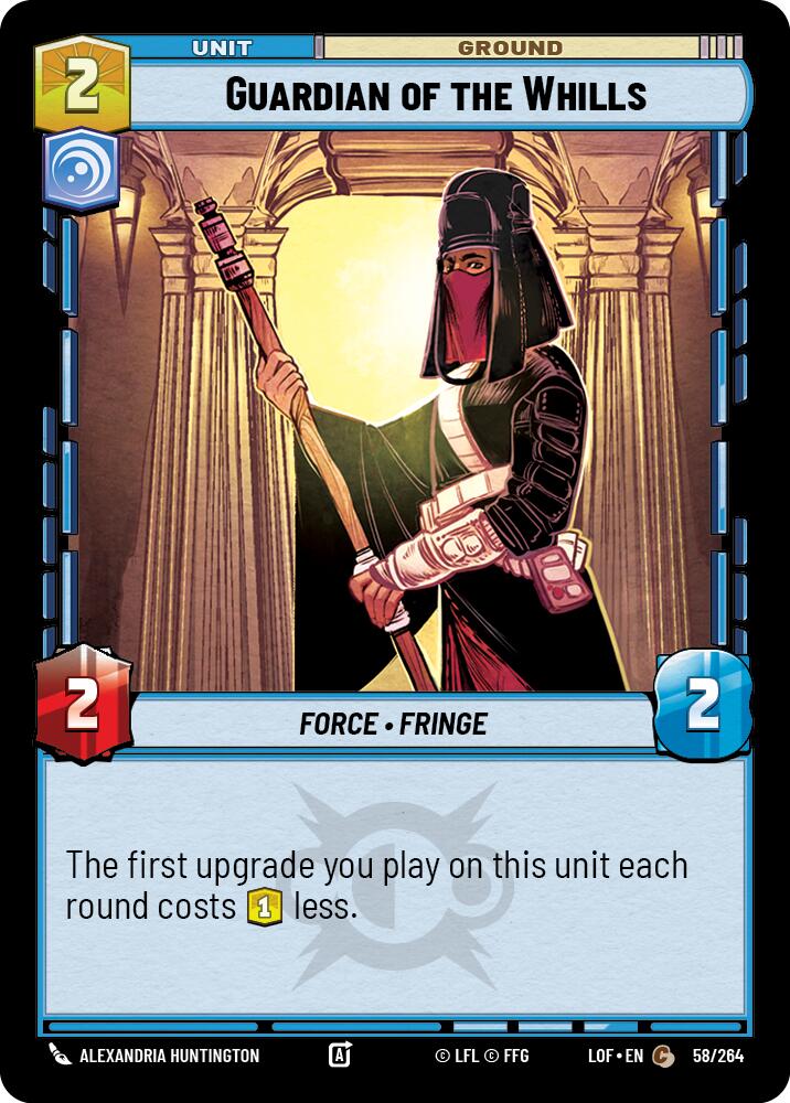 Guardian of the Whills (58/264) (58/264) [Legends of the Force] | Exor Games New Glasgow