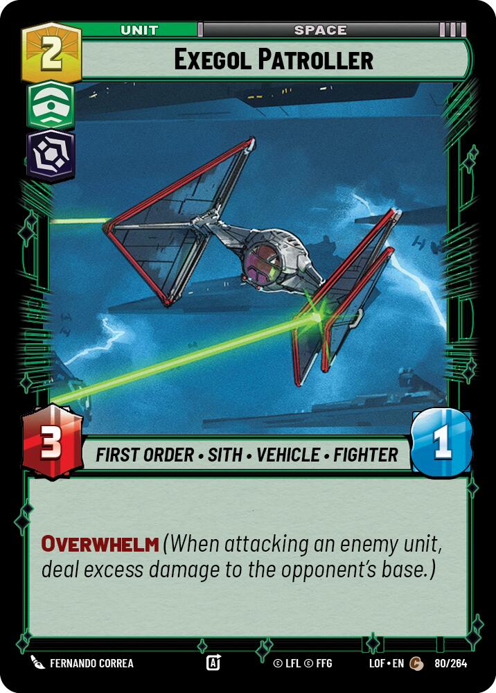 Exegol Patroller (80/264) (80/264) [Legends of the Force] | Exor Games New Glasgow