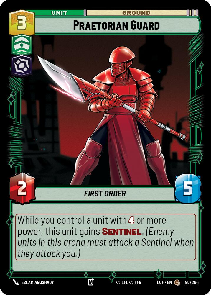 Praetorian Guard (85/264) (85/264) [Legends of the Force] | Exor Games New Glasgow