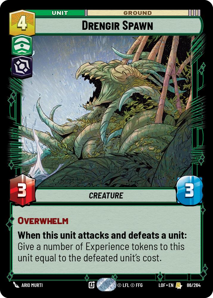 Drengir Spawn (86/264) (86/264) [Legends of the Force] | Exor Games New Glasgow
