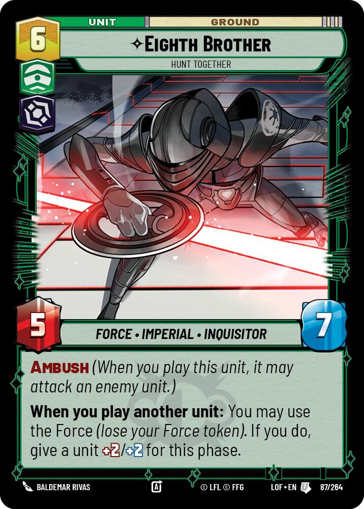 Eighth Brother - Hunt Together (87/264) (87/264) [Legends of the Force] | Exor Games New Glasgow