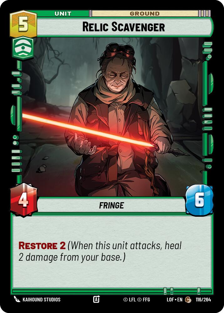 Relic Scavenger (116/264) (116/264) [Legends of the Force] | Exor Games New Glasgow