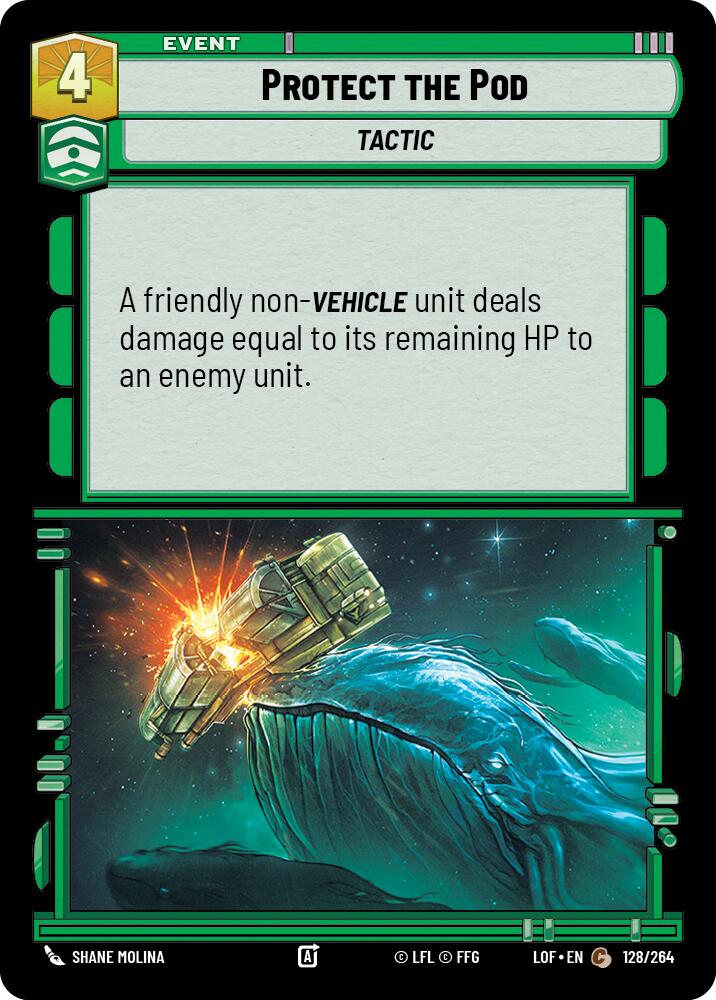 Protect the Pod (128/264) (128/264) [Legends of the Force] | Exor Games New Glasgow