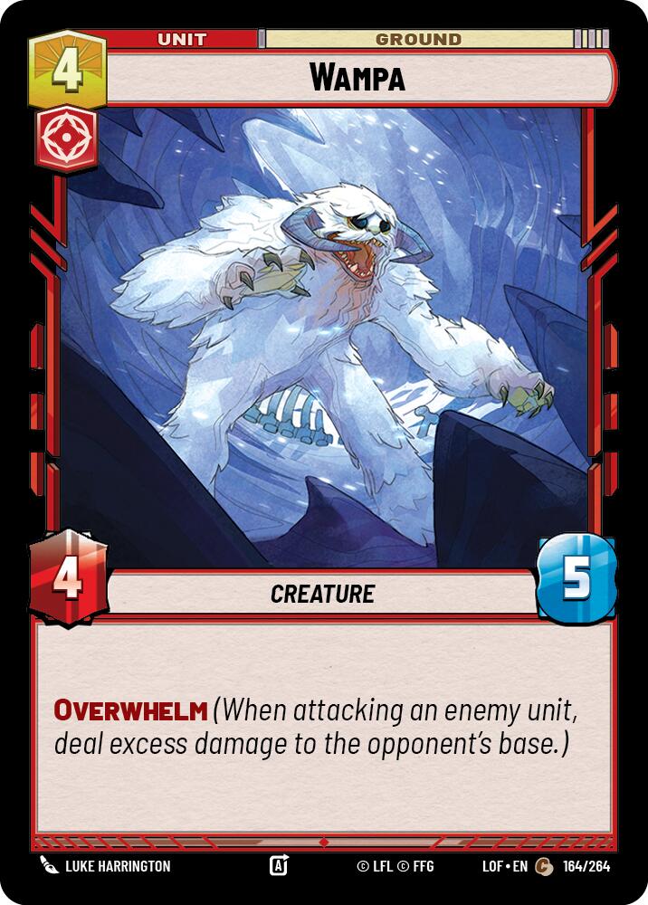 Wampa (164/264) (164/264) [Legends of the Force] | Exor Games New Glasgow