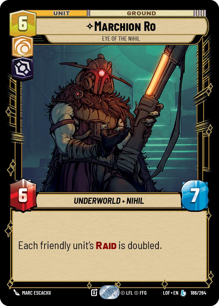Marchion Ro - Eye of the Nihil (186/264) (186/264) [Legends of the Force] | Exor Games New Glasgow