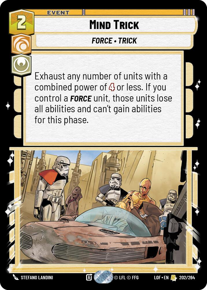 Mind Trick (202/264) (202/264) [Legends of the Force] | Exor Games New Glasgow