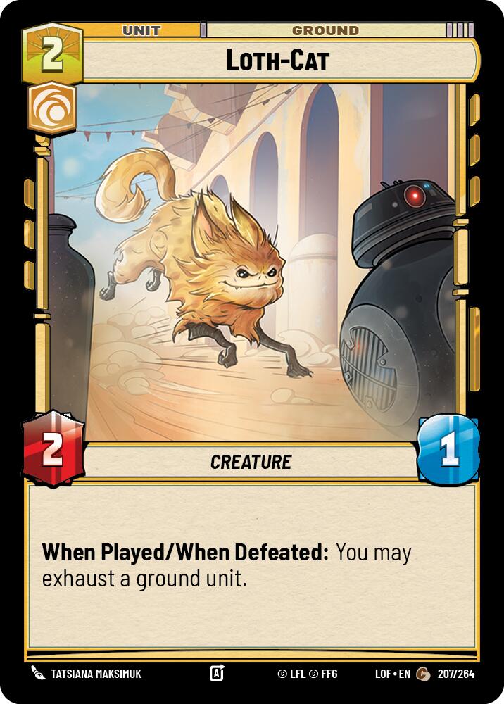 Loth-Cat (207/264) (207/264) [Legends of the Force] | Exor Games New Glasgow