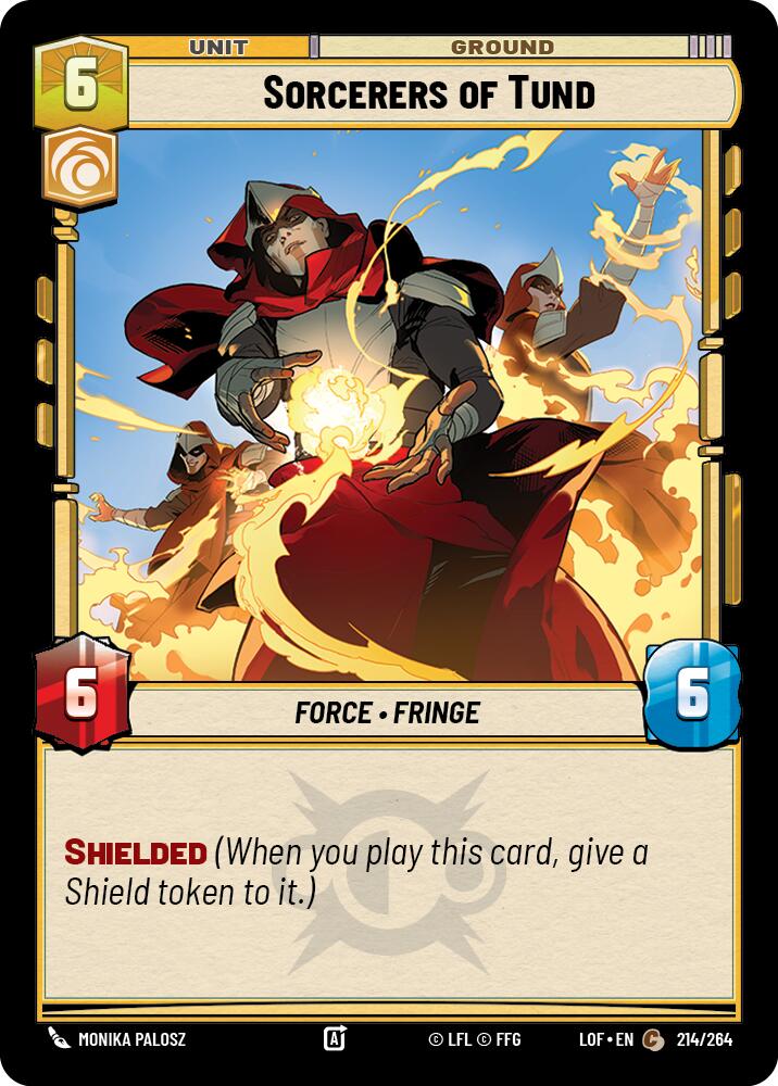 Sorcerers of Tund (214/264) (214/264) [Legends of the Force] | Exor Games New Glasgow