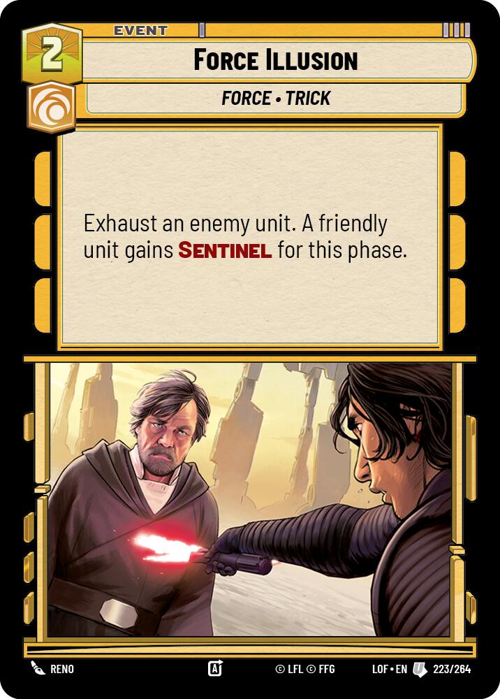 Force Illusion (223/264) (223/264) [Legends of the Force] | Exor Games New Glasgow