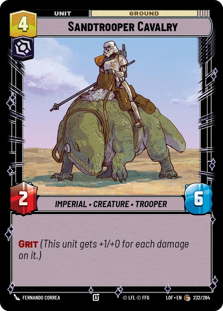 Sandtrooper Cavalry (232/264) (232/264) [Legends of the Force] | Exor Games New Glasgow