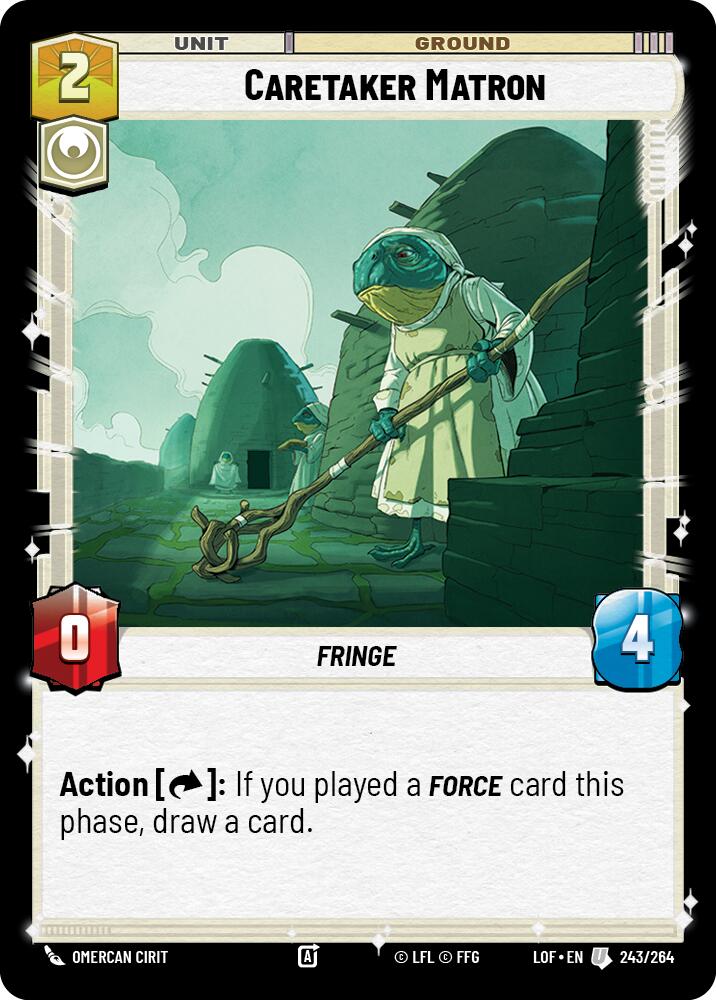 Caretaker Matron (243/264) (243/264) [Legends of the Force] | Exor Games New Glasgow