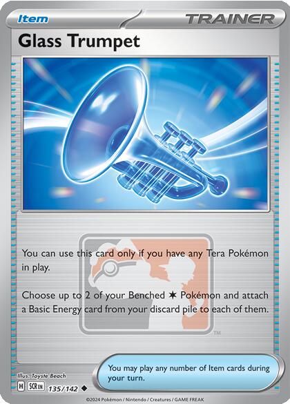 Glass Trumpet (135/142) [League & Championship Cards] | Exor Games New Glasgow