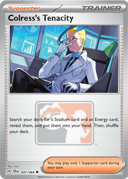 Colress's Tenacity (057/064) [League & Championship Cards] | Exor Games New Glasgow