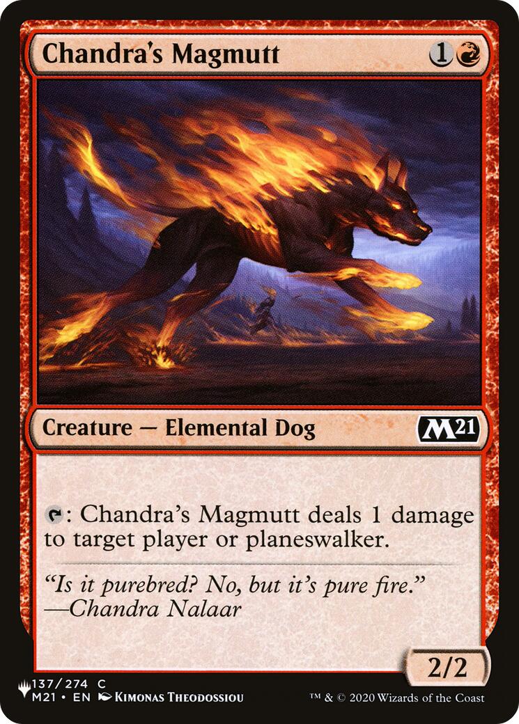 Chandra's Magmutt [The List] | Exor Games New Glasgow
