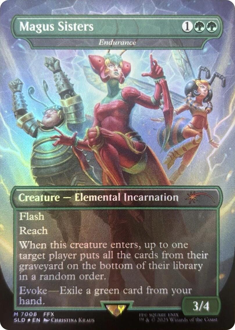 Magus Sisters - Endurance (Rainbow Foil) [Secret Lair Drop Series] | Exor Games New Glasgow
