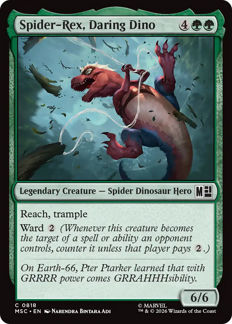 Spider-Rex, Daring Dino [Marvel Super Heroes Commander] | Exor Games New Glasgow