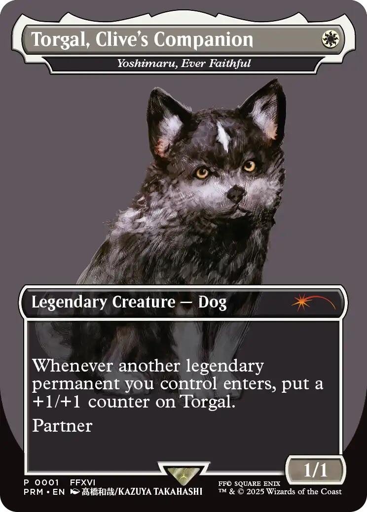 Torgal, Clive's Companion - Yoshimaru, Ever Faithful (MagicCon: Las Vegas 2025) [MagicFest 2025] | Exor Games New Glasgow