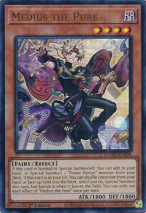 Medius the Pure [DUAD-EN008] Ultra Rare | Exor Games New Glasgow