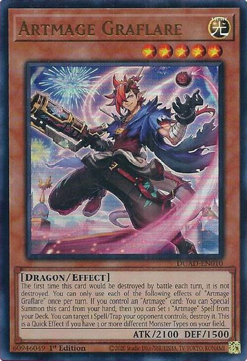 Artmage Graflare [DUAD-EN010] Ultra Rare | Exor Games New Glasgow
