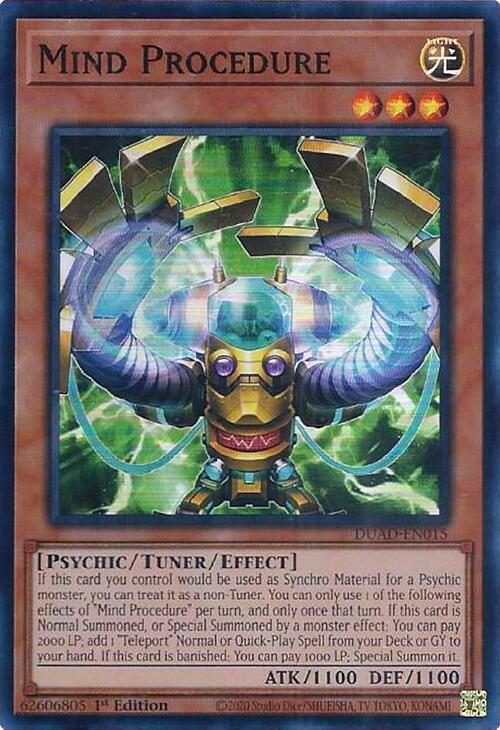 Mind Procedure [DUAD-EN015] Super Rare | Exor Games New Glasgow