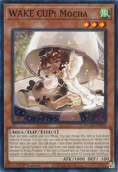 WAKE CUP! Mocha [DUAD-EN028] Common | Exor Games New Glasgow