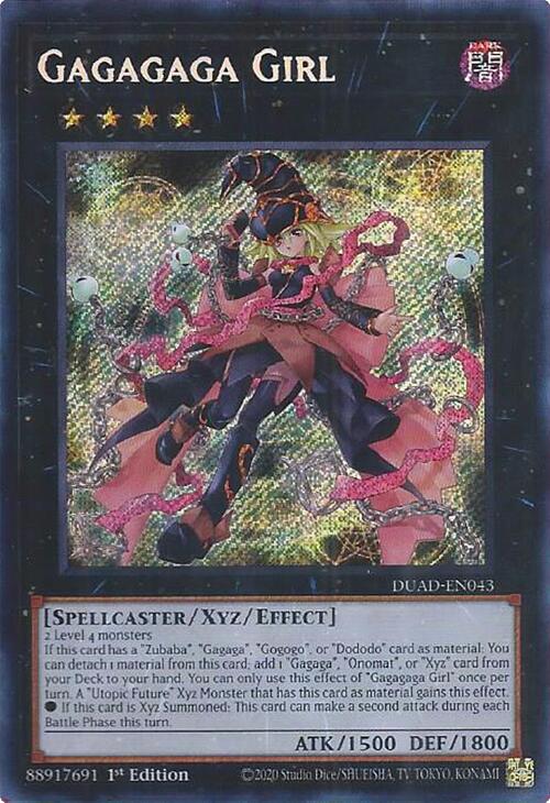 Gagagaga Girl [DUAD-EN043] Secret Rare | Exor Games New Glasgow