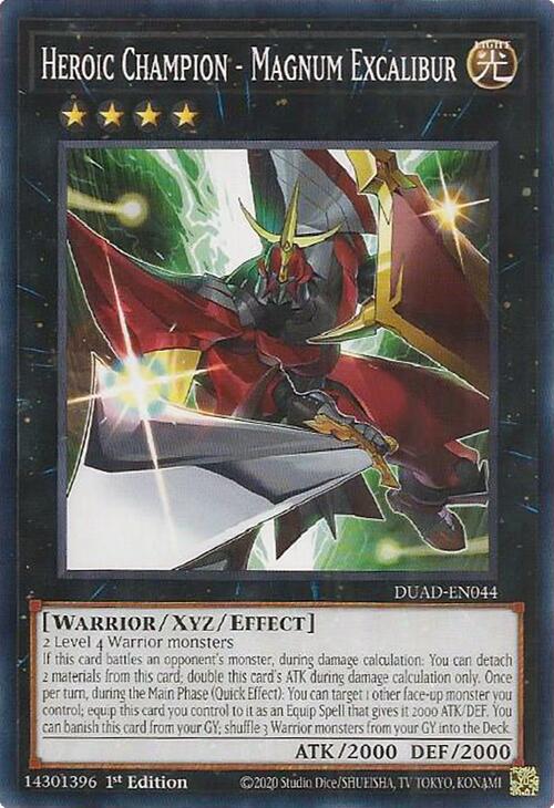 Heroic Champion - Magnum Excalibur [DUAD-EN044] Common | Exor Games New Glasgow