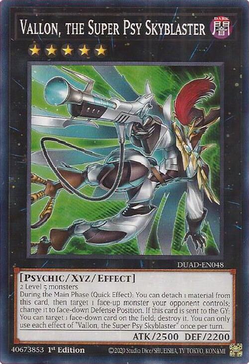 Vallon, the Super Psy Skyblaster [DUAD-EN048] Common | Exor Games New Glasgow