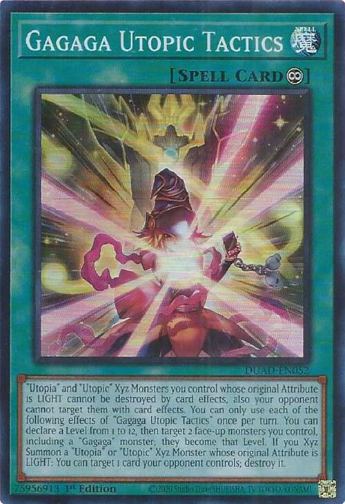 Gagaga Utopic Tactics [DUAD-EN052] Super Rare | Exor Games New Glasgow