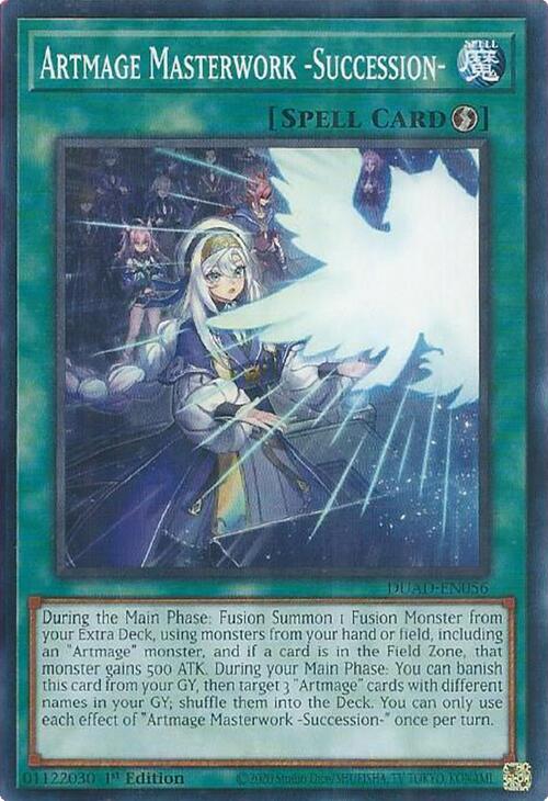 Artmage Masterwork -Succession- [DUAD-EN056] Common | Exor Games New Glasgow
