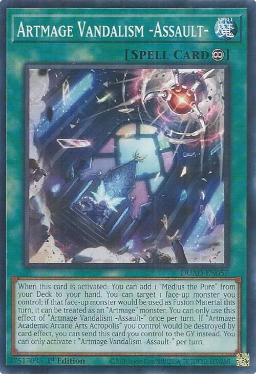 Artmage Vandalism -Assault- [DUAD-EN057] Common | Exor Games New Glasgow