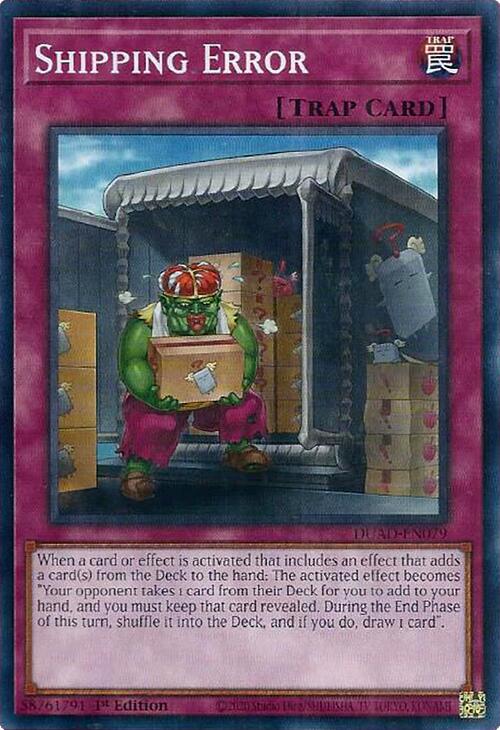 Shipping Error [DUAD-EN079] Common | Exor Games New Glasgow