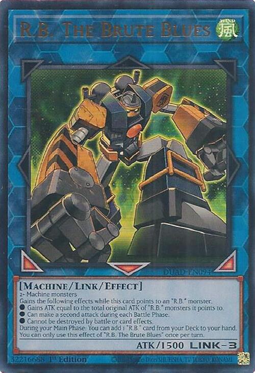 R.B. The Brute Blues [DUAD-EN094] Ultra Rare | Exor Games New Glasgow