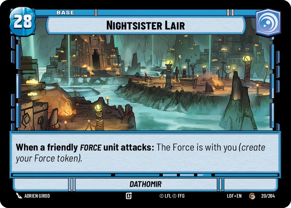 Nightsister Lair // Experience (020/264 // T01/T03) (020/264 // T01/T03) [Legends of the Force] | Exor Games New Glasgow