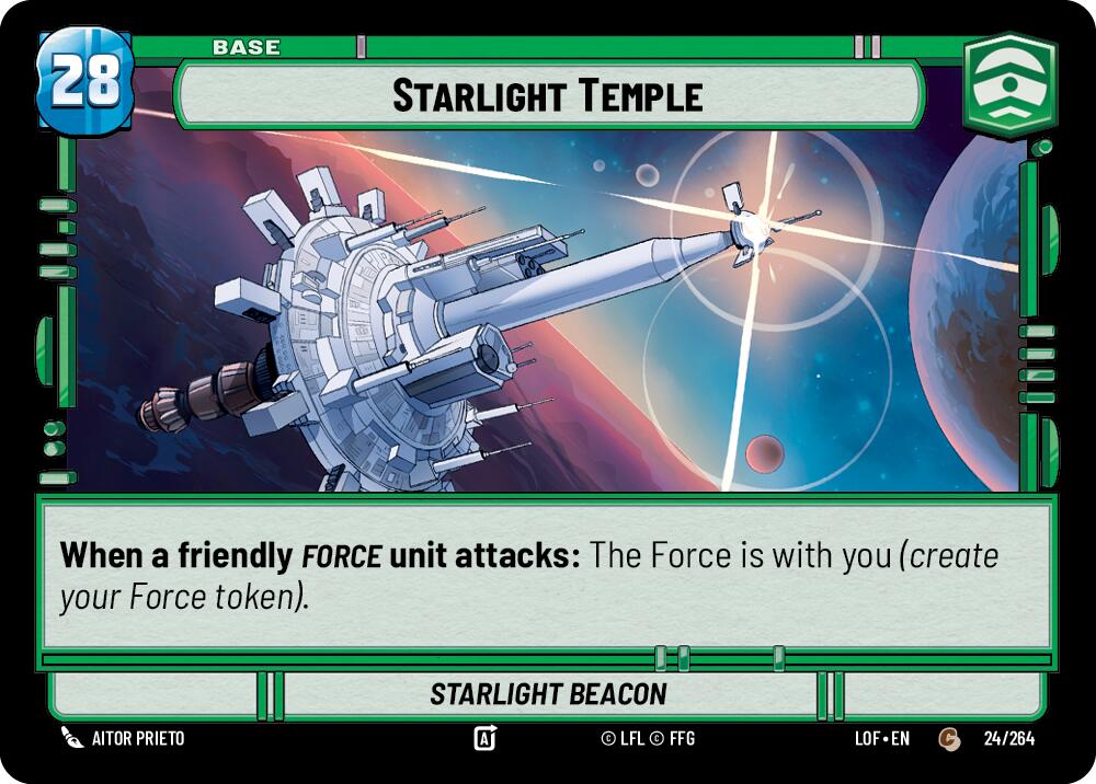 Starlight Temple // Shield (024/264 // T02/T03) (024/264 // T02/T03) [Legends of the Force] | Exor Games New Glasgow