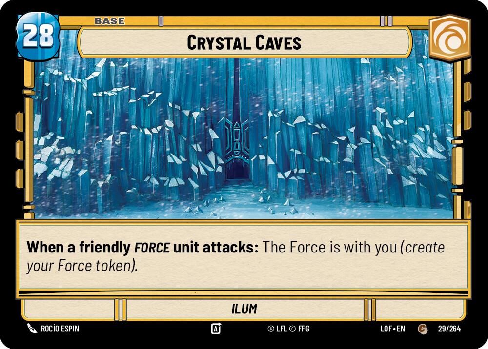 Crystal Caves // Shield (293/264 // T02/T03) (029/264 // T02/T03) [Legends of the Force] | Exor Games New Glasgow