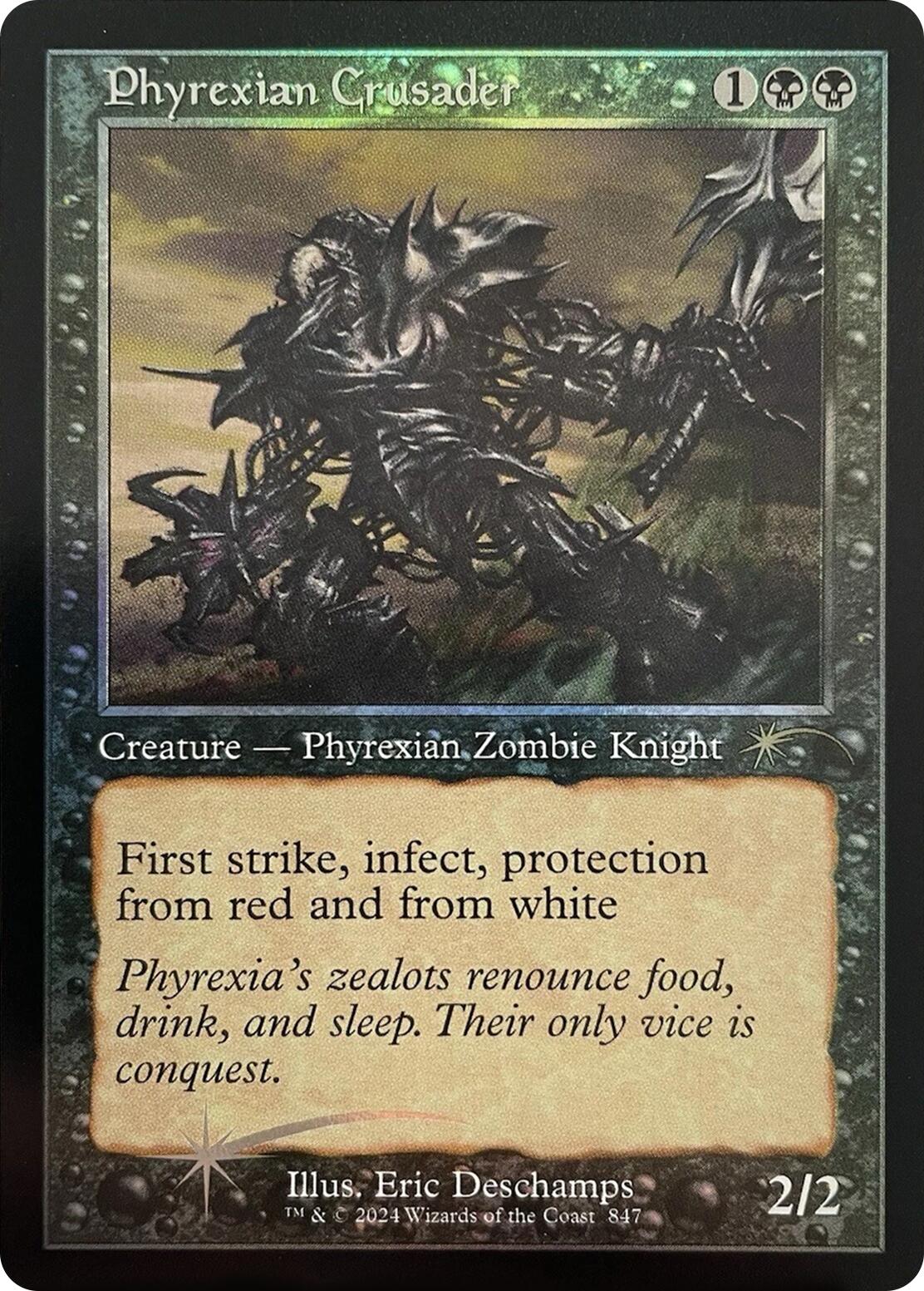 Phyrexian Crusader (Retro Frame) [Secret Lair Drop Series] | Exor Games New Glasgow