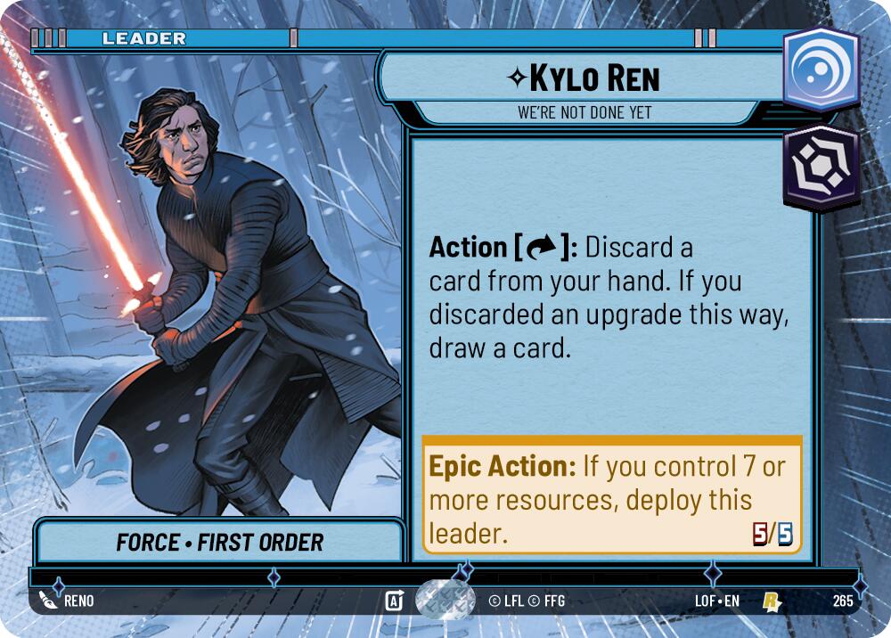 Kylo Ren - We're Not Done Yet (265) (Hyperspace) (265) [Legends of the Force] | Exor Games New Glasgow