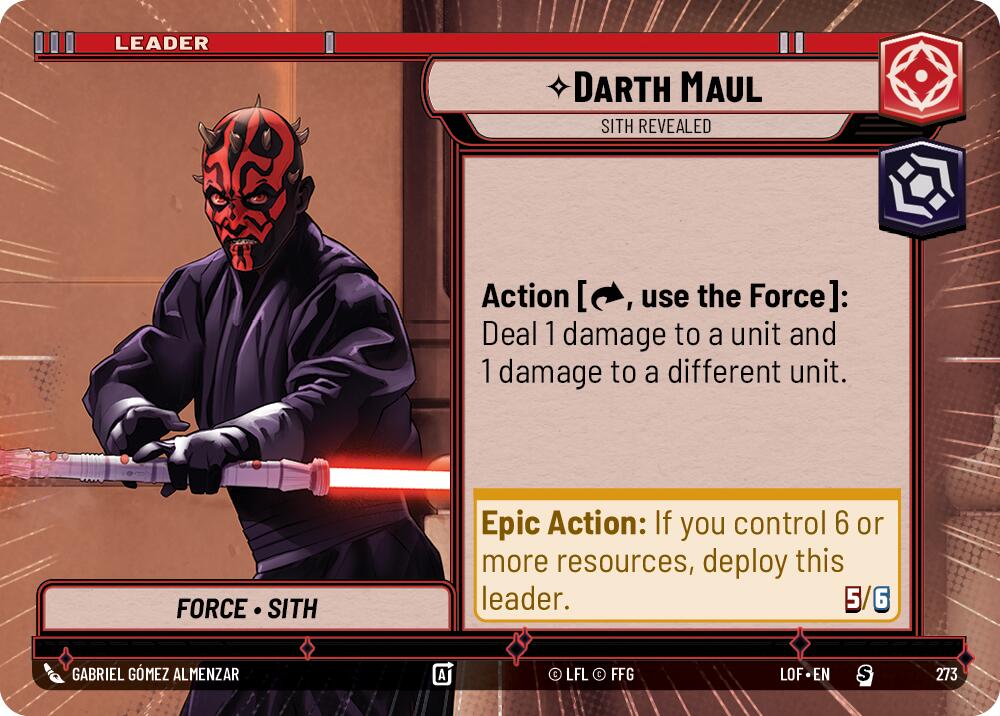Darth Maul - Sith Revealed (273) (Hyperspace) (273) [Legends of the Force] | Exor Games New Glasgow