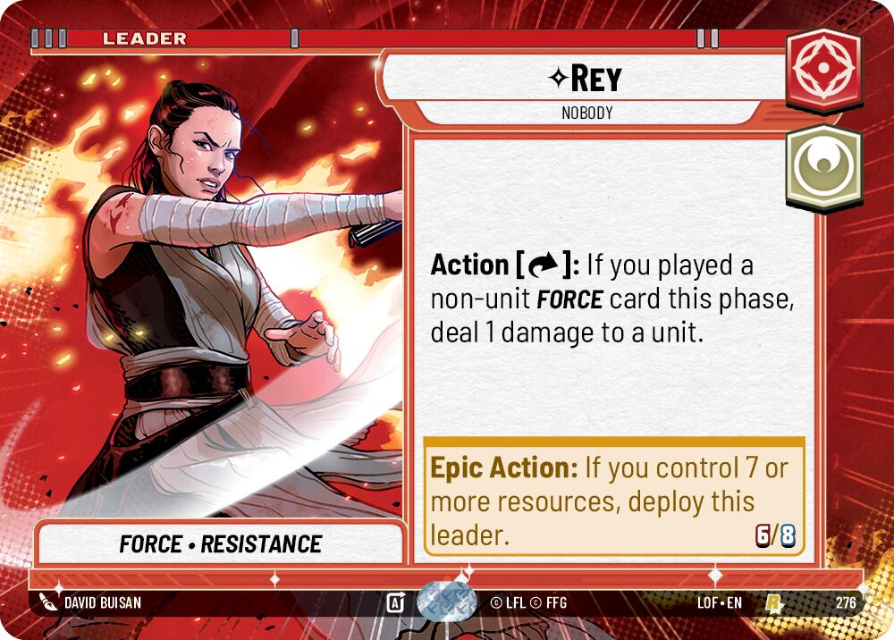 Rey - Nobody (276) (Hyperspace) (276) [Legends of the Force] | Exor Games New Glasgow