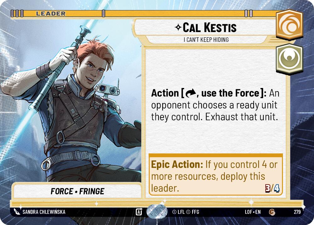 Cal Kestis - I Can't Keep Hiding (279) (Hyperspace) (279) [Legends of the Force] | Exor Games New Glasgow