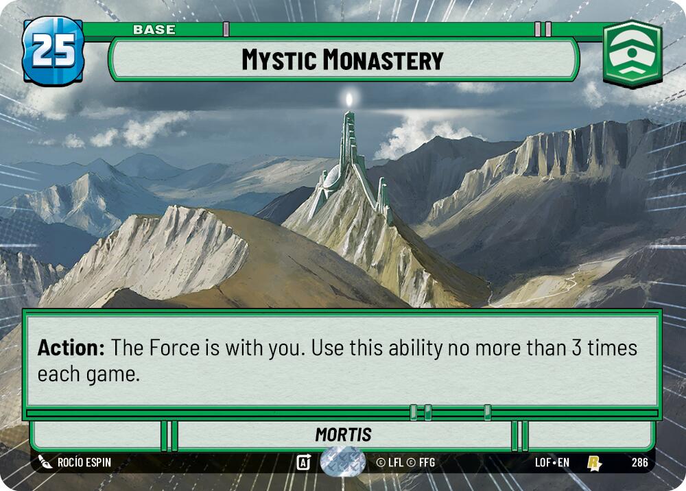 Mystic Monastery (286) (Hyperspace) (286) [Legends of the Force] | Exor Games New Glasgow