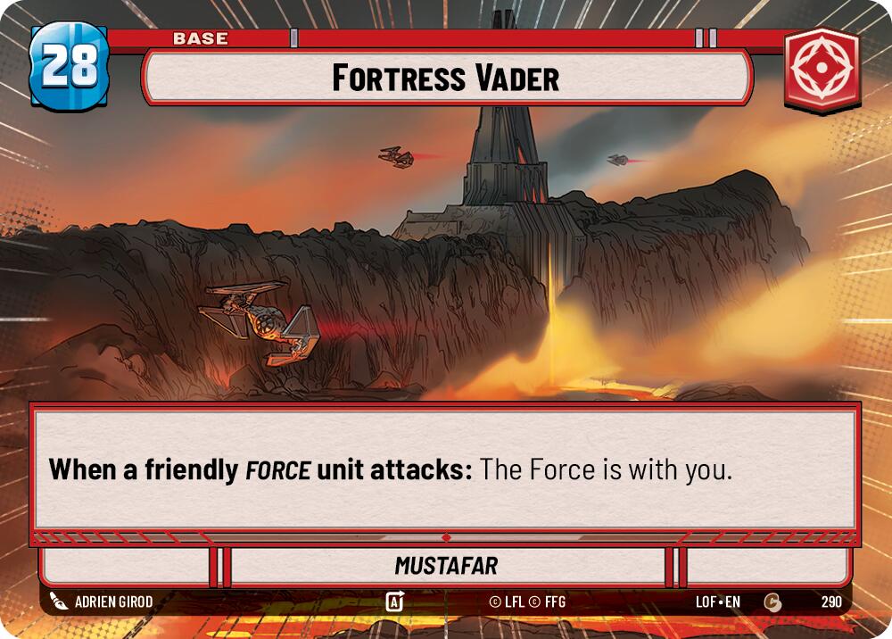 Fortress Vader // Experience (290 // t01) (Hyperspace) (290 // T01) [Legends of the Force] | Exor Games New Glasgow