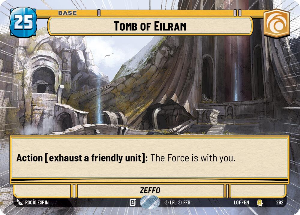 Tomb of Eilram (292) (Hyperspace) (292) [Legends of the Force] | Exor Games New Glasgow
