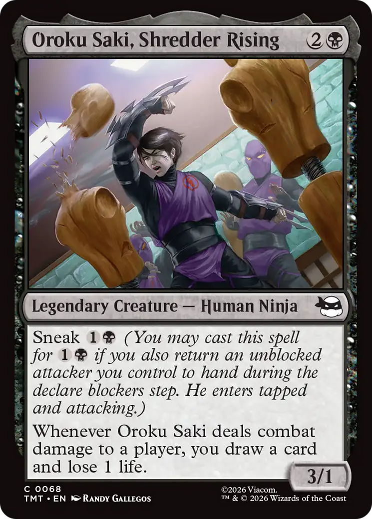 Oroku Saki, Shredder Rising [Teenage Mutant Ninja Turtles] | Exor Games New Glasgow
