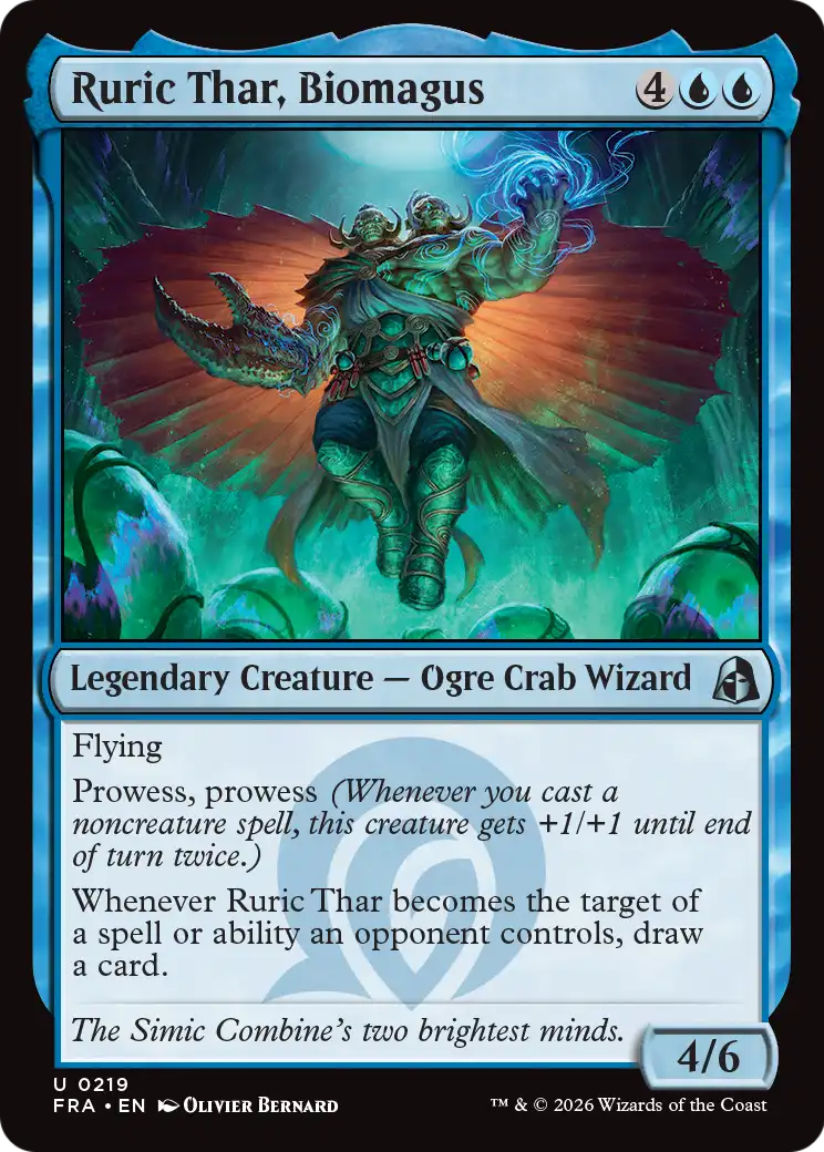 Ruric Thar, Biomagus [Reality Fracture] | Exor Games New Glasgow