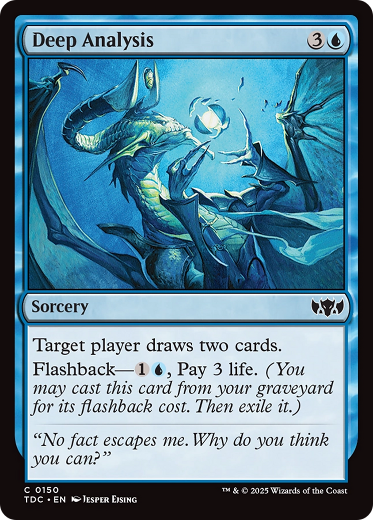 Deep Analysis [Tarkir: Dragonstorm Commander] | Exor Games New Glasgow